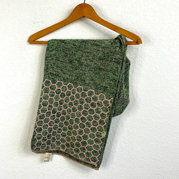 Diesel Honeycomb Marled Knit Scarf